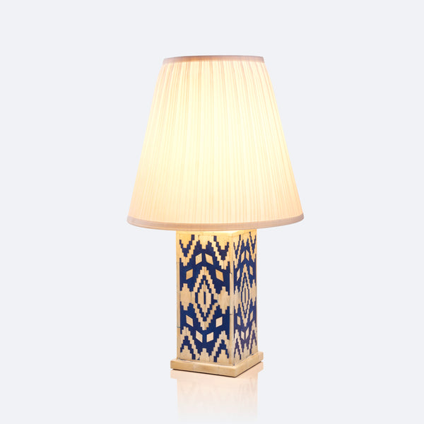 Table Lamp - Ikat Pattern