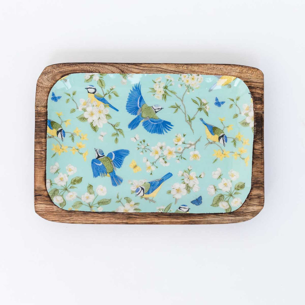Mini Serving Tray - Blooming Trees